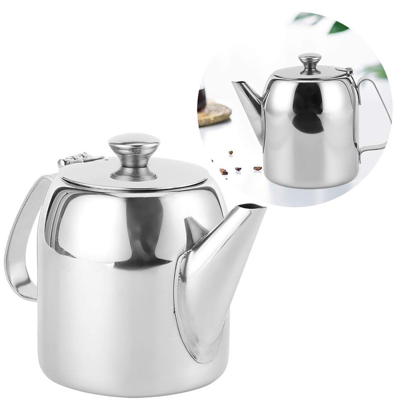 Tea Kettle, Stainless Steel Teapot Coffee Pot Cold Water Kettle