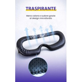 Heromask Cuscinetto di Ricambio per Visore VR · Imbottitura Traspirante