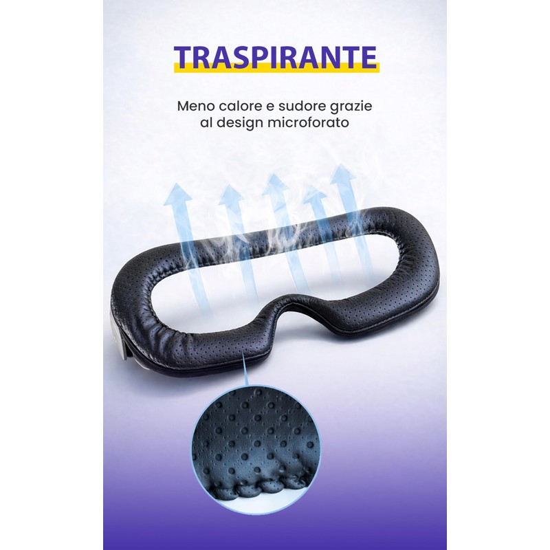 Heromask Cuscinetto di Ricambio per Visore VR · Imbottitura Traspirante