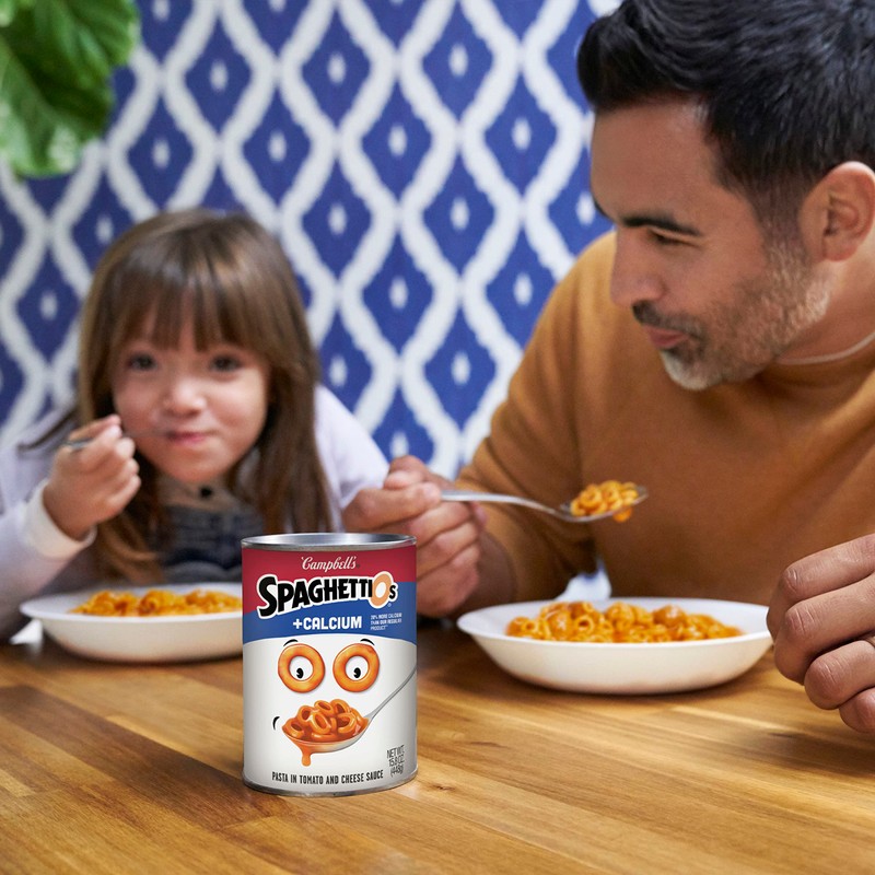 SpaghettiOs Original Canned Pasta Plus Calcium, 15.8 oz Can (Pack