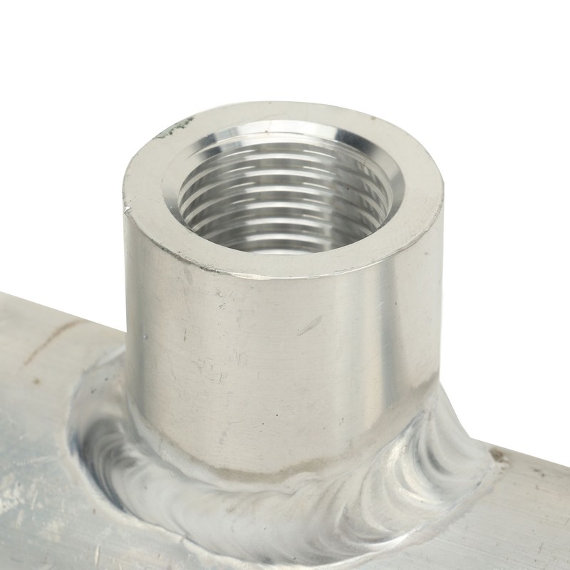 Inline Radiator Hose Temperature Sensor Stable Connection 150mm Long Aluminum