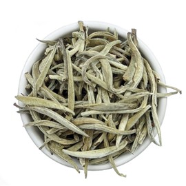 White Silver Needle 100 g, White Tea Chinese Loose with Leaf Buds, Chinese Premium White Tea, TeaClub