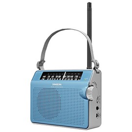 Sangean PR-D6BU AM/FM Compact Analog Portable Radio (Certified Refurbished)