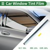 Motoforti Universal Car Window Tint Film Privacy Film 6.56 ft