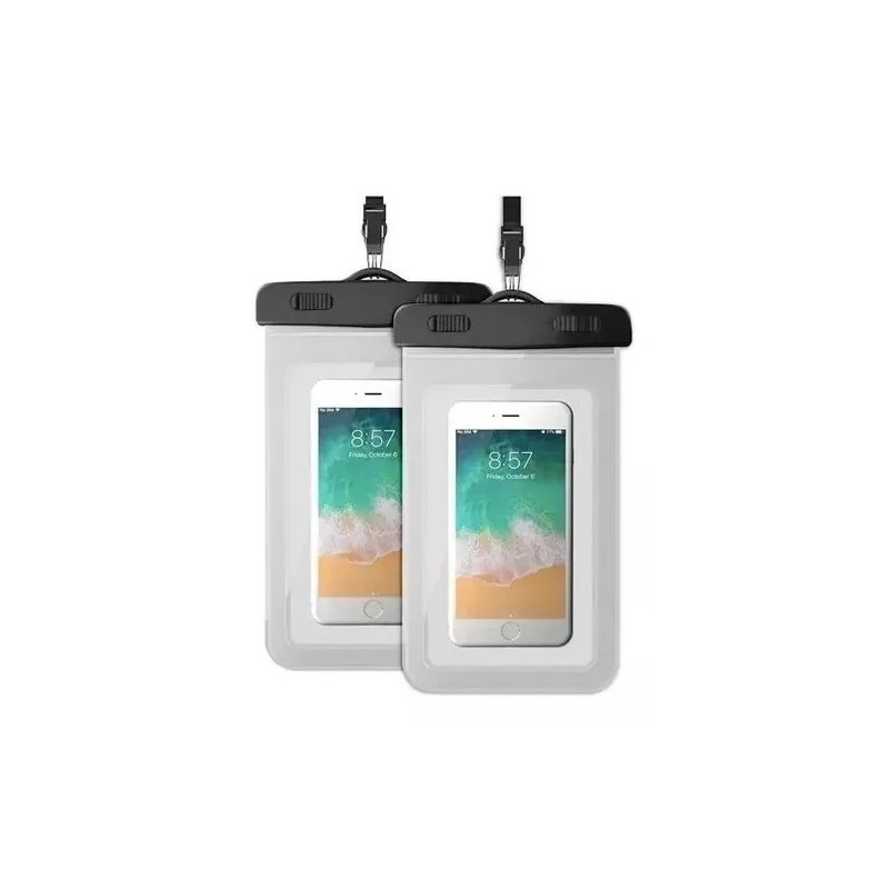 Didier Market 2 Fundas Protectoras P/ Celular Contra Agua C/