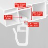 Curtain Gliders for Inner Track Rails, Pack of 128, with