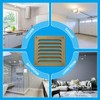 PATIKIL 6x6 Inch Aluminum Vent Cover, 2pcs Screen Air Grille