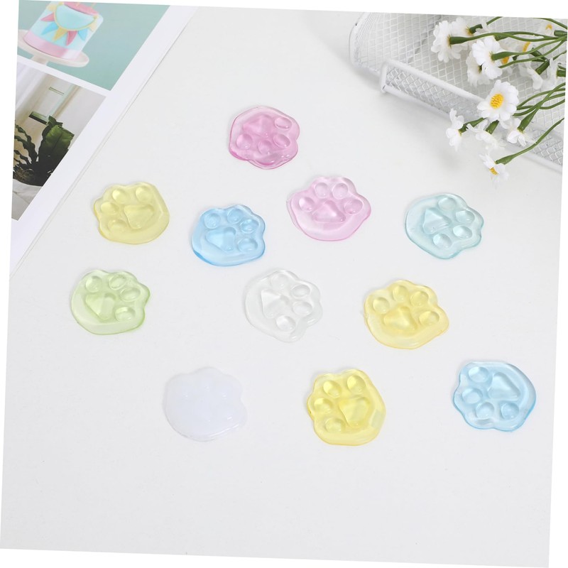 BESPORTBLE 50Pcs Squishy Paws Squeezable Mini Soft Sensory for Cute