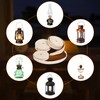 3Rolls Lamp Lantern Wicks,1.3cm Wide Flat Cotton Oil-Lamp Wick Replacement