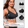 OEAK Womens Seamless Scalloped Bras No Underwire Push Up Full