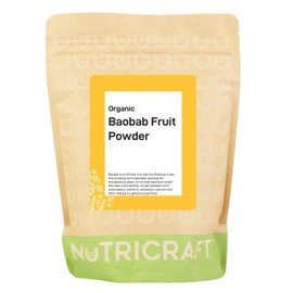NutriCraft Organic Baobab Fruit Powder: 250g (Also Available in 250g and 1kg)