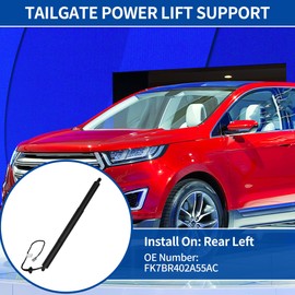 X AUTOHAUX Rear Left Tailgate Power Lift Support for Ford Edge 2015-2021 Liftgate Power Hatch Shock Strut No.FK7BR402A55AC Electric Trunk Power Liftgate