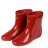[SBCZU3M]작업장화 주방미끄럼방지 주방장화 [레드／250] [SBCZU3M] Work Shoes Kitchen Slip-Resistant Kitchen Boots [Red/250]