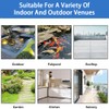 Gutter Leaf Protection Stainless Steel, Pack of 2 Rain Gutters