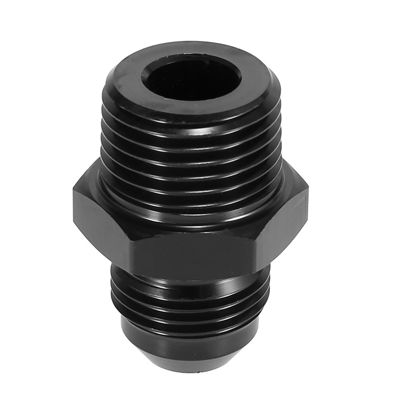 X AUTOHAUX 2pcs AN8 Male to 1/2" NPT Male Union