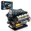 Reobrix V6 Mechanical Engine Model Building Kit for Adults, 1268