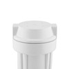 Hydronix HF2-5WHWH14, 5" White Housing with White Flat Cap For