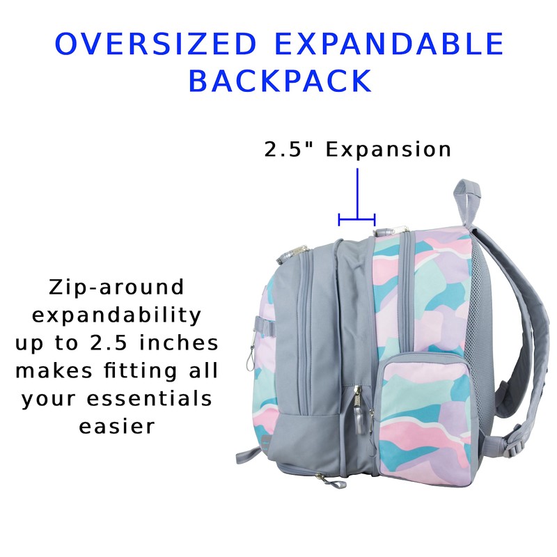 Eastsport Extra Large Backpack Expandable Oversized for Travel Hiking Work