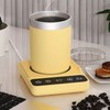 Electric Cup Warmer 9 Mode Constant Temperature Auto Stop Even
