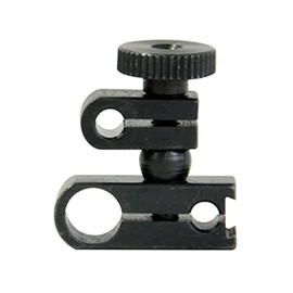 HHIP 4401-0466 Rigid Steel Dovetail Clamp, 6 mm and 8 mm Bore, 6 mm Clamp Hole
