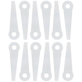 SEIWEI Replacement Trimmer Blade Set, Plastic Blades POLYCUT 6-3 Lawn Mower Parts Compatible with FS40 FS45 FS46 FS50 FS38 (12 Pieces)