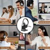 Wantek Wireless Headset with Microphone for PC Bluetooth Headset with