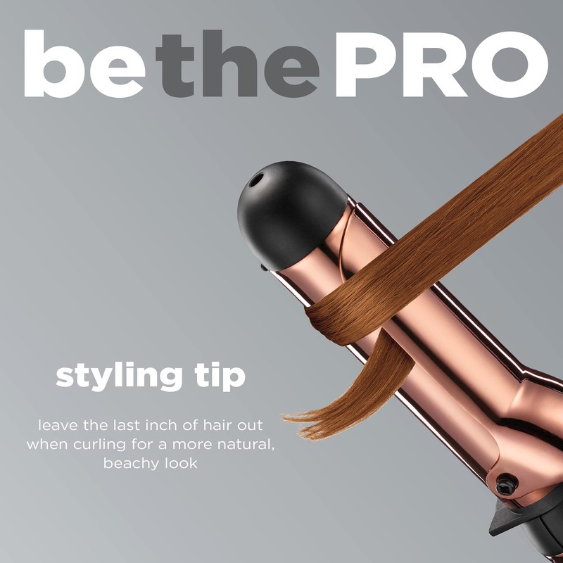 INFINITIPRO BY CONAIR Rose Gold Titanium 1 1/2-Inch Curling Iron