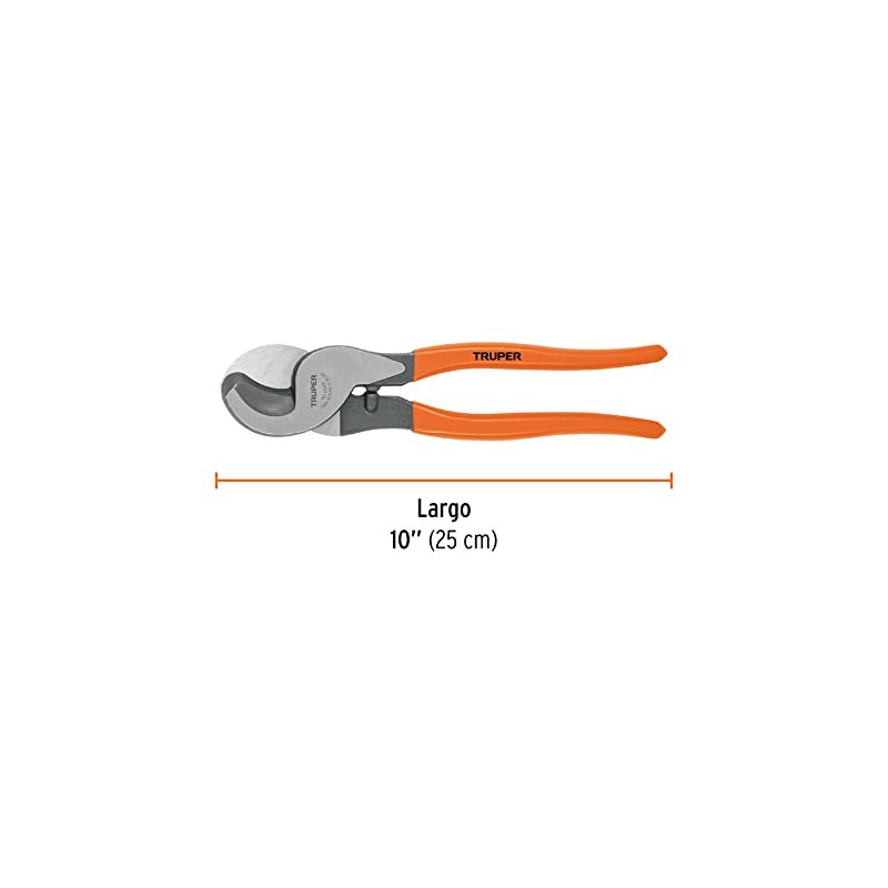 Truper PE-CA-10M Pinza cortador multicable 10"
