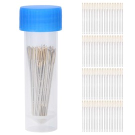 100 Pieces Cross Stitch Needles, Metal Sewing Needles, Embroidery Needles, Sewing Needles Set with Storage Box (26)