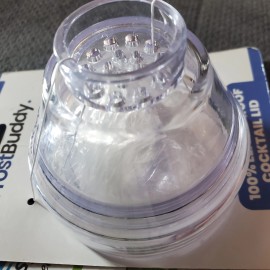 Frost Buddy 100% Leak Proof Cocktail Lid Universal Buddy Cocktail Shaker NIP