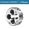 QUARKZMAN 1 Piece 1/4-20 UNC Round Die Machine Thread Right