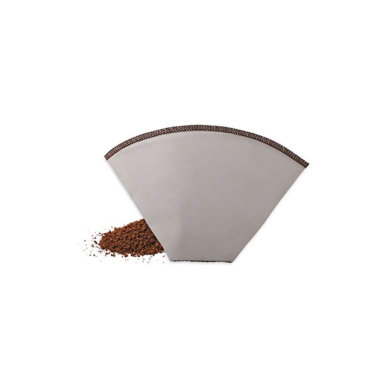 Weis Coffee Filter Foldable Size 2 Stainless Steel Mesh Tasteless
