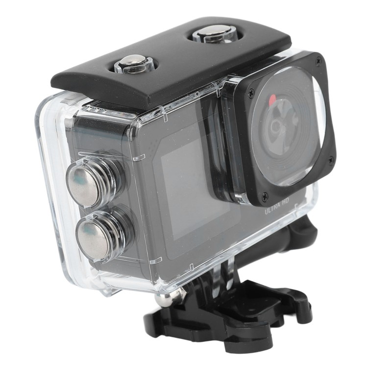 5K30FPS WiFi Action Camera Front and Rear Dual Screen Built