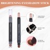 Pack of 5 Eyeshadow Pens, Eyeshadow Stick, Waterproof Eyeshadow Stick,