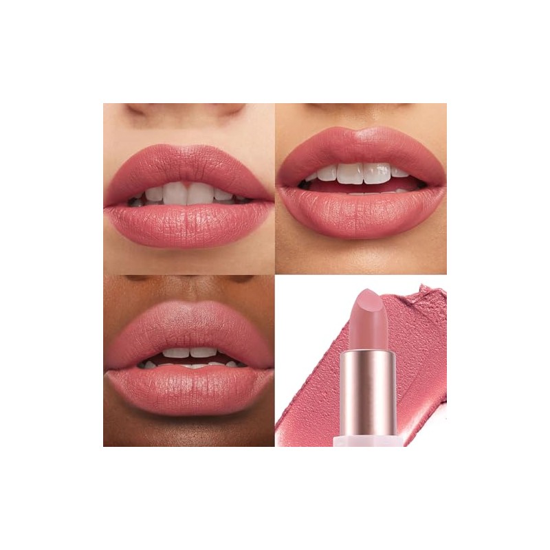 Labial Mate Impermeable Fácil De Aplicar Color Intenso Ice Cream