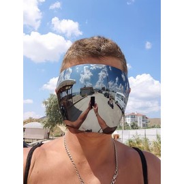 FEISEDY FEISEDY Full Cover Face Visor Protective Glasses Mirror Shield Sunglasses Anti Fog B2781