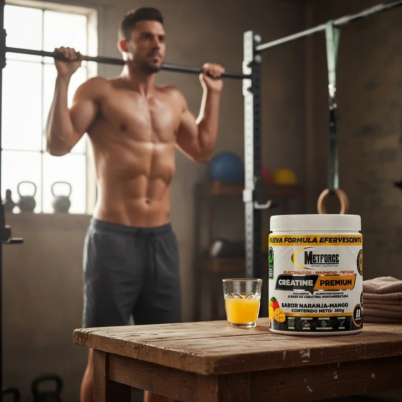 Creatina Efervescente Con Electrolitros 300g