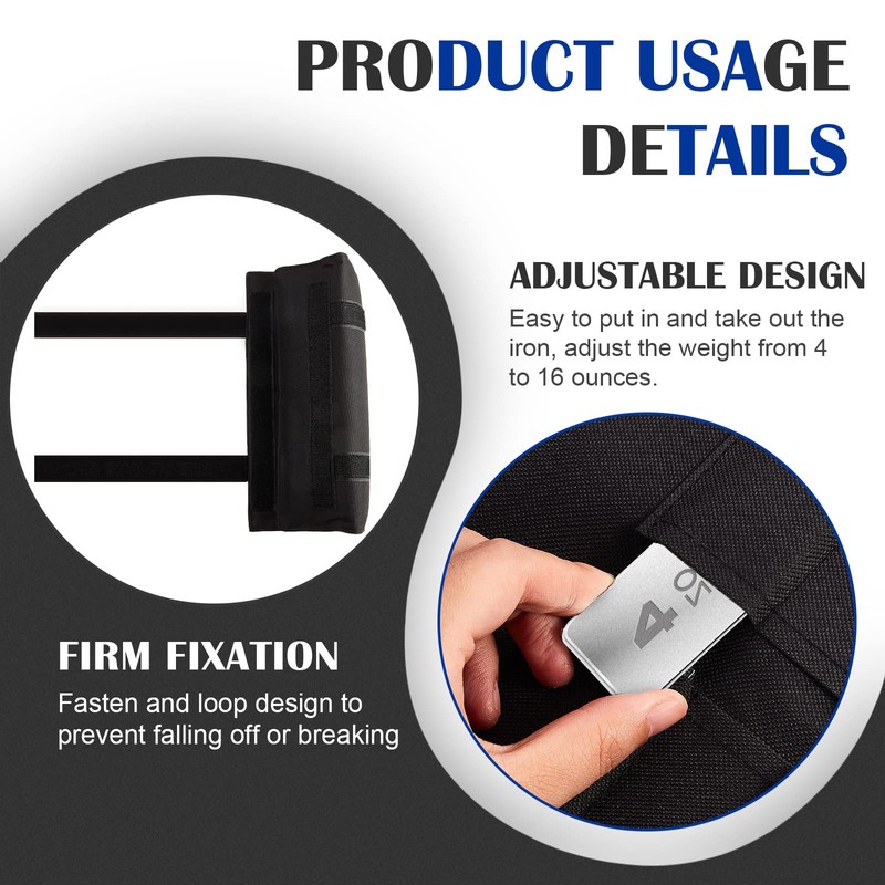 Hockey Stick Handling Weight with 4 Adjustable Weights Training Aid