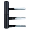 Door Hinge TB 2064 Black 2-Piece Powder Coated with Nylon