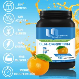 Cla  Carnitina Leanova Nutrition 1kg Varios Sabores                                                                                                   