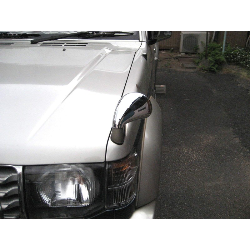 BRIGHTZ パジェロミニ H53A H58A メッキフェンダーミラーカバー 【 MIR-FEN-008 】 H H53