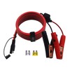 CUZEC 10FT/3.05m 14AWG 20A Battery Alligator Clip to SAE Connector/12V