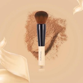 Face Makeup Brush for Foundation. Premium Quality with Synthetic Hair. Count 1.