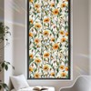Window Privacy Film Static Cling Stained Glass Design Sun Blocking