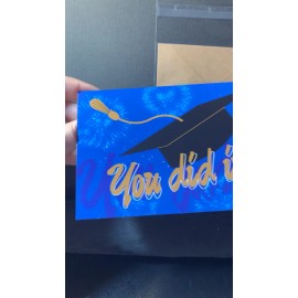 Unbranded Happy Graduation Card! Congratulation