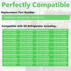 2 Pack WR12X32352 Refrigerator Door Handle Set, for GE Refrigerator