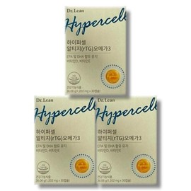 Dr.Lin Hypercell Altige Omega 3 1202mg 30 capsules (3 packs) (32594235) / 닥터린 하이퍼셀 알티지 오메가3 1202mg 30캡슐 3개 (32594235)