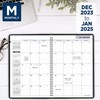 AT-A-GLANCE 2024 Monthly Planner, 8" x 12", Large, DayMinder, Black