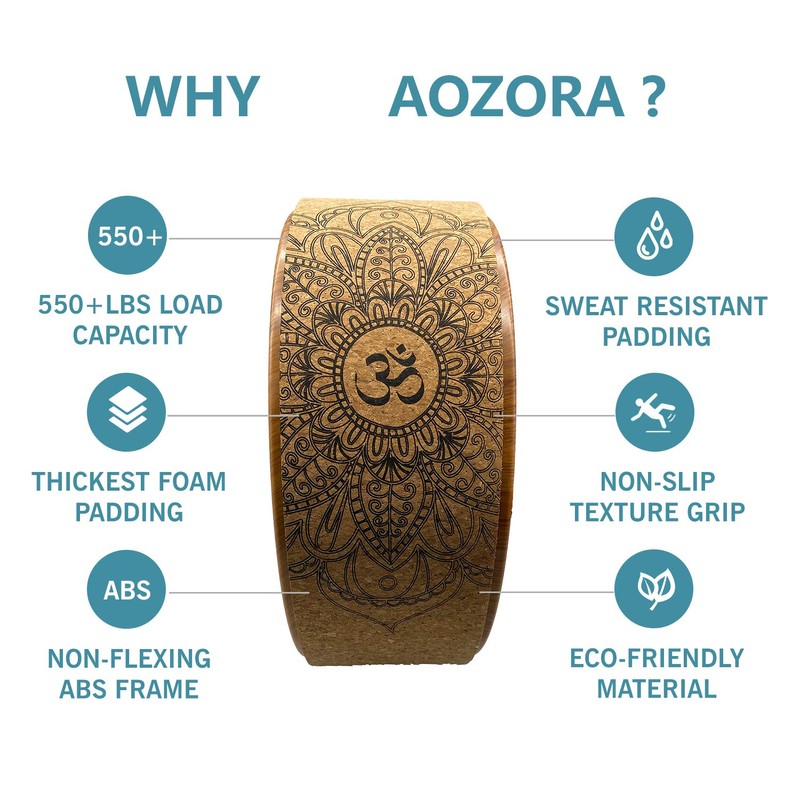 Aozora Yoga Wheel 13" with Most Detailed Book Step by