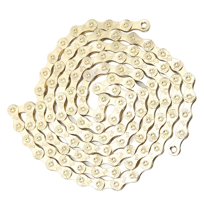 Bike Chain 116 Links 10 Speed Electroplating Rust Protection Mountain